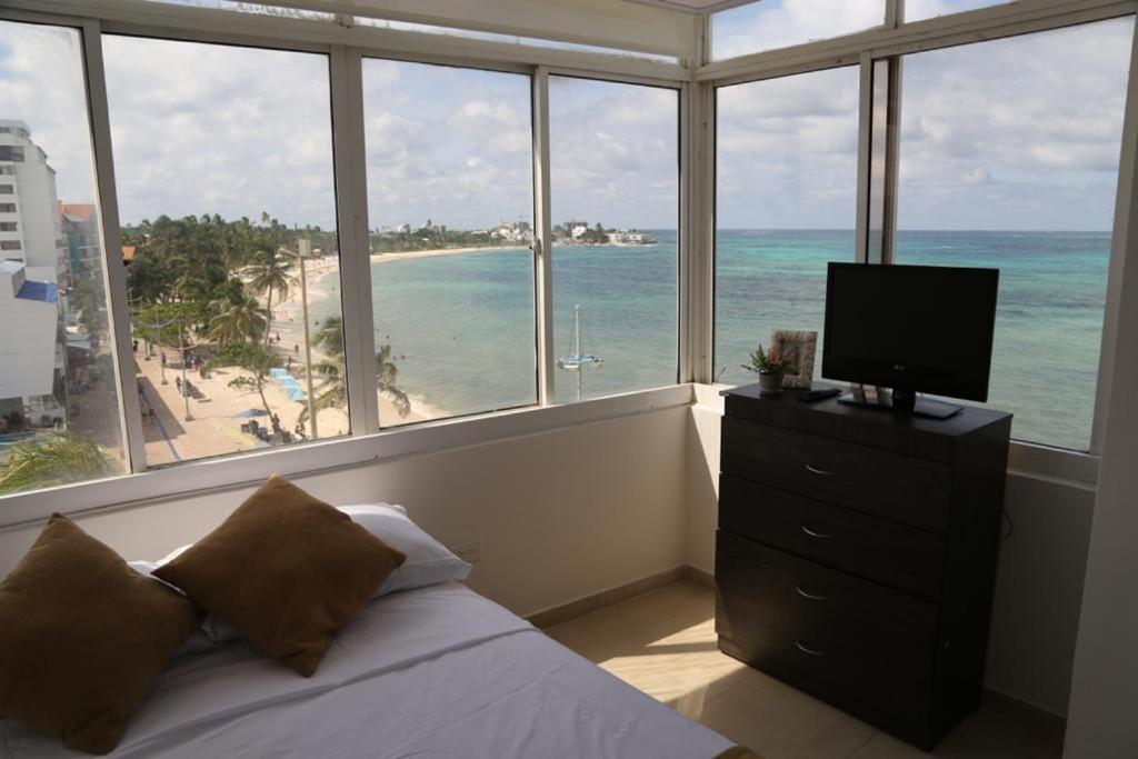 Apartamento Frente Al Mar, San Andres Apartment ภายนอก รูปภาพ